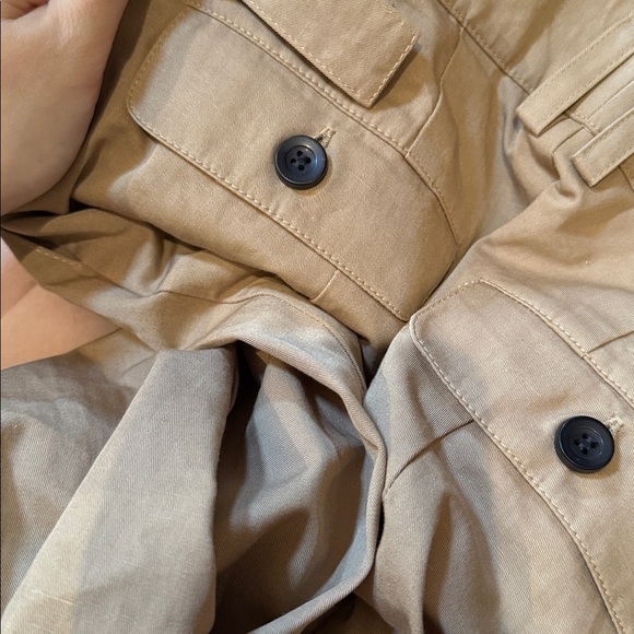 Caves Collect / KATE TAN JAPANESE COTTON PANTS trousers khaki XS (AUS 6) - Picture 8 of 8